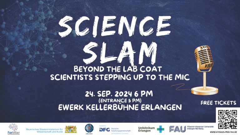 Scientist are stepping up to the Mic – Join our Science Slam in Erlangen