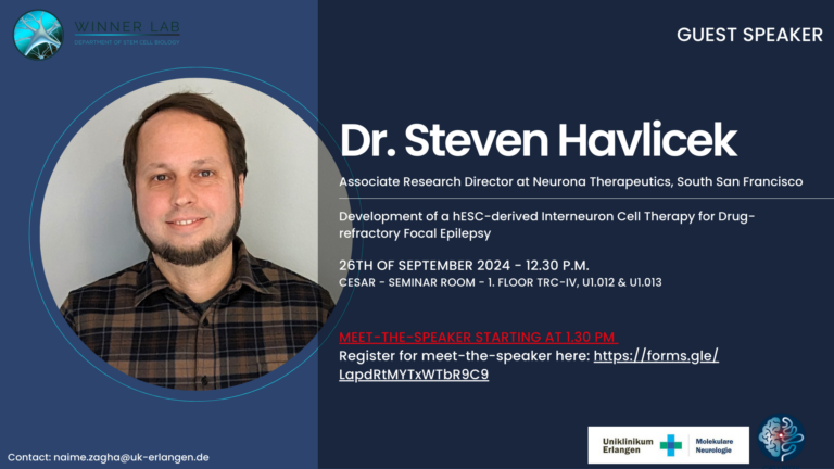 Guest speaker: Dr. Steven Havlicek